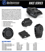 Load image into Gallery viewer, Performance Machine PFM0177-2086-SMB Performance Machine Derby Cover Race Series - Black Ops
