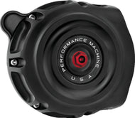 Performance Machine PFM0206-2132-SMB Performance Machine Vintage Air Cleaner - Black Ops