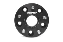 Load image into Gallery viewer, Perrin Performance PERPSP-WHL-025BK Perrin Subaru 25mm Wheel Spacers 5x114.3 BP w/56mm Hub - Black
