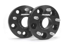 Load image into Gallery viewer, Perrin Performance PERPSP-WHL-025BK Perrin Subaru 25mm Wheel Spacers 5x114.3 BP w/56mm Hub - Black
