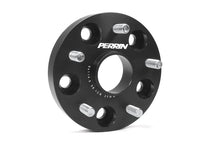 Load image into Gallery viewer, Perrin Performance PERPSP-WHL-025BK Perrin Subaru 25mm Wheel Spacers 5x114.3 BP w/56mm Hub - Black
