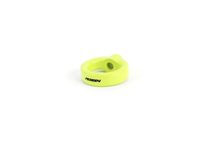 Perrin Performance PERASM-BDY-200NY PERRIN Tow Hook Upgrade Kit - Neon Yellow (For PERRIN License Plate Relocates Only)
