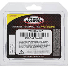 Load image into Gallery viewer, Pivot Works Uncategorized Pivot Works 13-23 Honda CRF110F PW Fork Oil &amp; Dust Seal Kit
