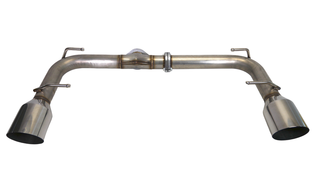PrivateLabelMfg PLM-FA24-TKP-PO PLM Axle Back Exhaust with Dual Tips 2022+ BRZ GR86