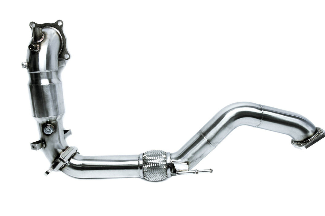 PrivateLabelMfg PLM-HCV-FP-DP-CAT-KIT PLM Front Pipe and Down Pipe Upgrade for 2018+ Honda Accord 2.0T