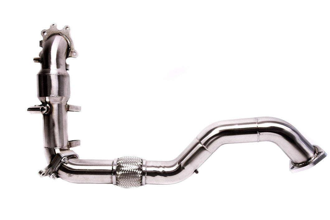 PrivateLabelMfg PLM-HFC-DP-FP-CAT-V2 PLM Honda Civic X 1.5 Turbo Front Pipe & Downpipe V2 Combo 2016+