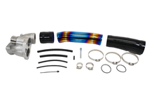 Load image into Gallery viewer, PrivateLabelMfg PLM-HFC-TB-IN-SS-TIT-A PLM Turbo Inlet Pipe Kit Stainless Burnt Blue - 2017-2022 CR-V 1.5T
