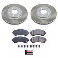 PowerStop PSBSC5234 Power Stop 02-04 Pontiac Montana Front Semi-Coated Rotor Kit