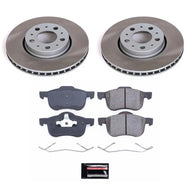 PowerStop PSBSC3004 Power Stop 03-07 Volvo XC70 Front Semi-Coated Rotor Kit