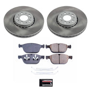 PowerStop PSBSC5707 Power Stop 03-14 Volvo XC90 Front Semi-Coated Rotor Kit