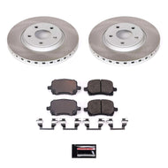 PowerStop PSBSC1610 Power Stop 04-07 Saturn Ion Front Semi-Coated Rotor Kit