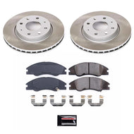 PowerStop PSBSC5903 Power Stop 05-09 Kia Spectra5 Front Semi-Coated Rotor Kit