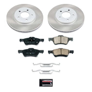 PowerStop PSBSC4580 Power Stop 05-10 Mercury Mariner Front Semi-Coated Rotor Kit