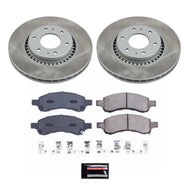 PowerStop PSBSC2059 Power Stop 06-09 Saab 9-7x Front Semi-Coated Rotor Kit