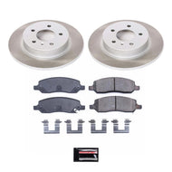 PowerStop PSBSC4658 Power Stop 06-11 Cadillac DTS Rear Semi-Coated Rotor Kit