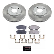 PowerStop PSBSC5817 Power Stop 07-12 Nissan Versa Front Semi-Coated Rotor Kit