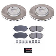 PowerStop PSBSC3057 Power Stop 07-15 Lincoln MKX Front Semi-Coated Rotor Kit