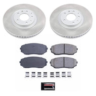 PowerStop PSBSC5878 Power Stop 07-15 Mazda CX-9 Front Semi-Coated Rotor Kit