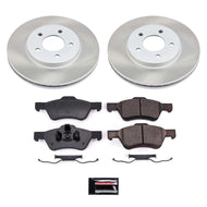 PowerStop PSBSC4581 Power Stop 08-10 Mercury Mariner Front Semi-Coated Rotor Kit