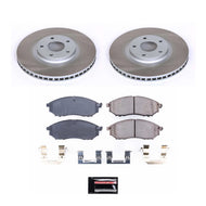 PowerStop PSBSC5263 Power Stop 11-14 Nissan Murano Front Semi-Coated Rotor Kit