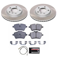 PowerStop PSBSC6662 Power Stop 13-16 Mini Cooper Paceman Front Semi-Coated Rotor Kit