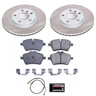 PowerStop PSBSC6665 Power Stop 13-16 Mini Cooper Paceman Front Semi-Coated Rotor Kit