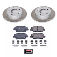PowerStop PSBSC6502 Power Stop 14-16 Kia Soul Rear Semi-Coated Rotor Kit