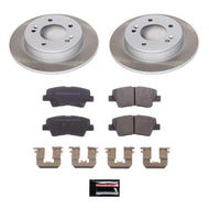 PowerStop PSBSC6501 Power Stop 17-23 Kia Soul Rear Semi-Coated Rotor Kit