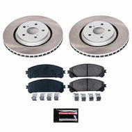 PowerStop PSBSC7688 Power Stop 20-23 Toyota Camry Front Semi-Coated Rotor Kit
