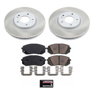 PowerStop PSBSC8621 Power Stop 2017 Kia Optima Front Semi-Coated Rotor Kit