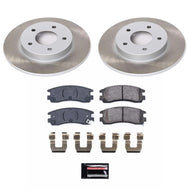 PowerStop PSBSC3115 Power Stop 92-96 Cadillac Seville Rear Semi-Coated Rotor Kit