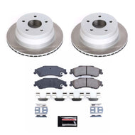PowerStop PSBSC2003 Power Stop 97-01 Oldsmobile Bravada Rear Semi-Coated Rotor Kit