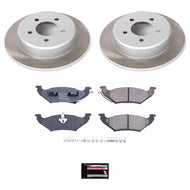 PowerStop PSBSC5149 Power Stop 98-00 Plymouth Voyager Rear Semi-Coated Rotor Kit