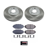 PowerStop PSBSC1335 Power Stop 98-02 Mercury Grand Marquis Front Semi-Coated Rotor Kit