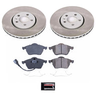 PowerStop PSBSC898 Power Stop 99-05 Volkswagen Jetta Front Semi-Coated Rotor Kit