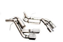 Load image into Gallery viewer, Private Label MFG Exhaust PLM Axle Back Muffler Delete Chevy Camaro V6 3.6L 2016 - 2022 Stainless Steel Quad Tips
