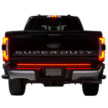 Load image into Gallery viewer, Putco PUT9203060-26 Putco 2024 Ford SuperDuty F-250 60In Direct Fit Red Blade Kit Tailgate Bars w/ LED Taillamps
