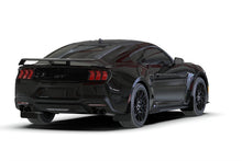 Load image into Gallery viewer, Rally Armor RALMF126-UR-BLK-MBK Rally Armor 2024+ Ford Mustang Black UR Mud Flap w/ Metallic Black Logo
