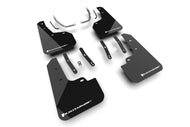 Rally Armor RALMF135-UR-BLK-WH Rally Armor 2025+ Hyundai Tucson (Excl. ICE & XRT) Black UR Mud Flap w/ White Logo