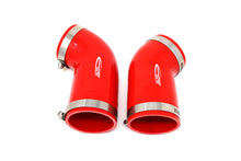 Load image into Gallery viewer, BMS Dual Silicone Intake Pipe Upgrade for 2022+ Toyota Tundra &amp; 2023+ Toyota Sequoia 3.4L Intakes Burger Motorsports, Inc. Gloss Red
