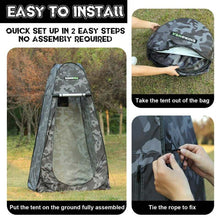 Load image into Gallery viewer, Rhino USA Camping Equipment Rhino USA Popup Privacy Tent - Camo

