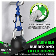 Load image into Gallery viewer, Rhino USA Cargo Tie-Downs Rhino USA 28Pc Bungee Cord Assortment
