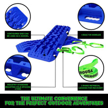 Load image into Gallery viewer, Rhino USA Recovery Boards Rhino USA Recovery Traction Boards - Blue (Pair)
