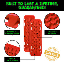Load image into Gallery viewer, Rhino USA Recovery Boards Rhino USA Recovery Traction Boards - Red (Pair)
