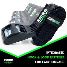 Load image into Gallery viewer, Rhino USA Tow Straps Rhino USA Lashing Straps 1In X 12Ft - Set Of 4
