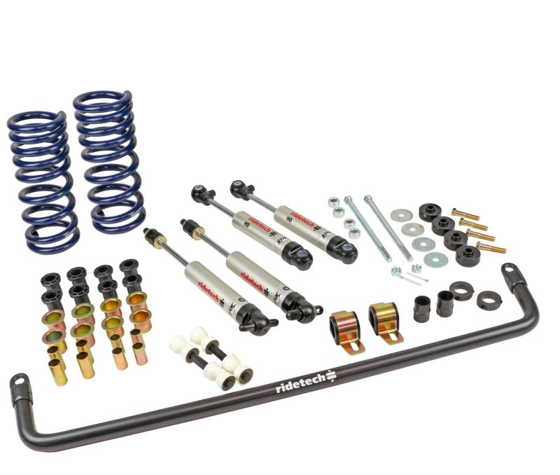 Ridetech RID11535009 Ridetech 63-82 Chevrolet Corvette StreetGrip Suspension System (w/o Leaf Spring)