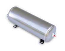 Load image into Gallery viewer, Ridetech RID31912100 Ridetech Air Tank 2 Gallon Aluminum w/ 2- 1/4in Ports and 1- 1/8in Port
