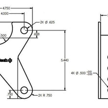 Load image into Gallery viewer, Ridetech Brackets Ridetech Parallel 4 Link Axle Bracket
