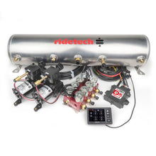 Load image into Gallery viewer, Ridetech Air Compressor Systems Ridetech RidePro E5 Air Ride Control System 5 Gal Dual Compressor High Flow Big Red 3/8in Valves

