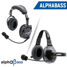 Load image into Gallery viewer, Rugged Radios Radio Communications Rugged Radios AlphaBass Carbon Fiber Headset for STEREO and OFFROAD Intercoms Over The Head
